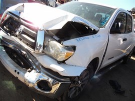 2012 Toyota tundra SR5 White Extended Cab 4.6L AT 2WD #Z23466